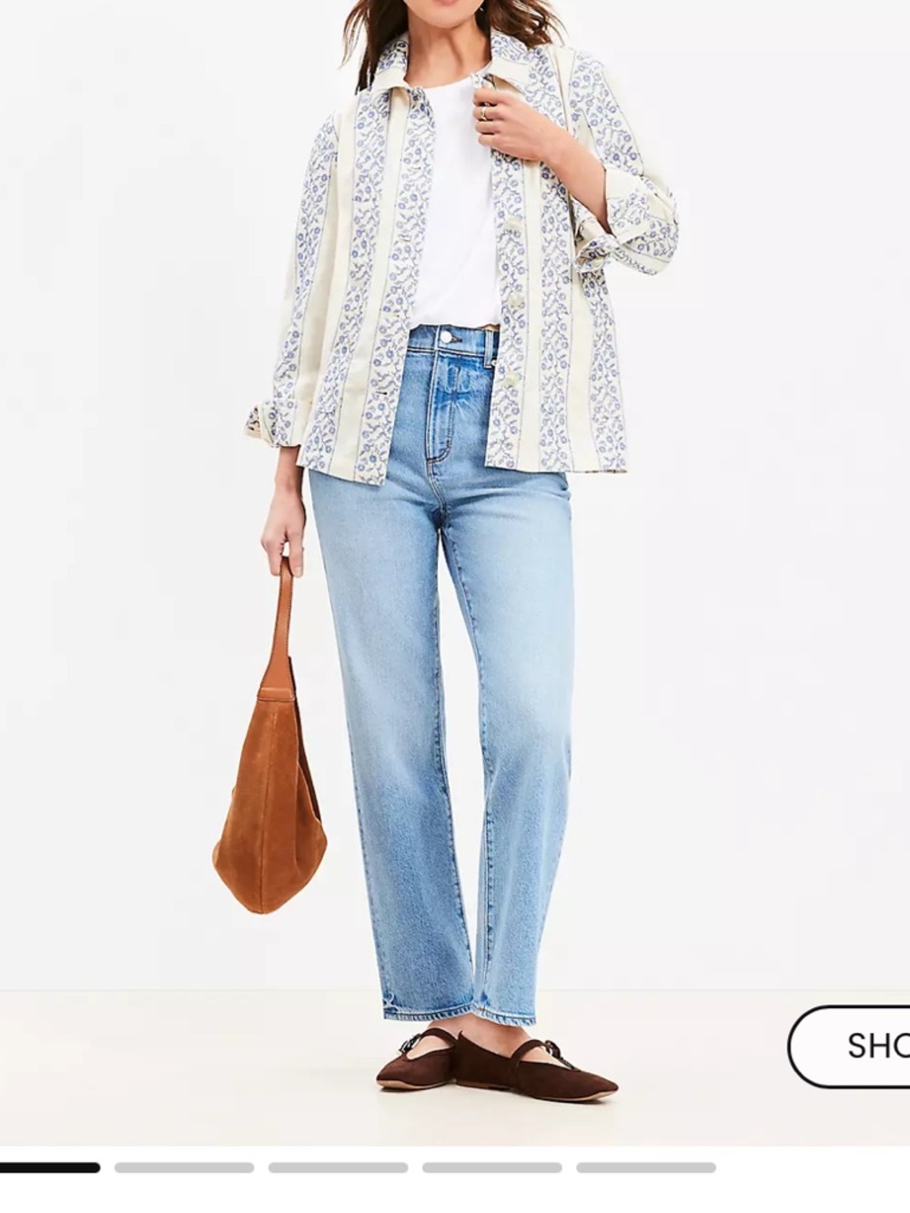 New Petite High Rise Straight Jeans